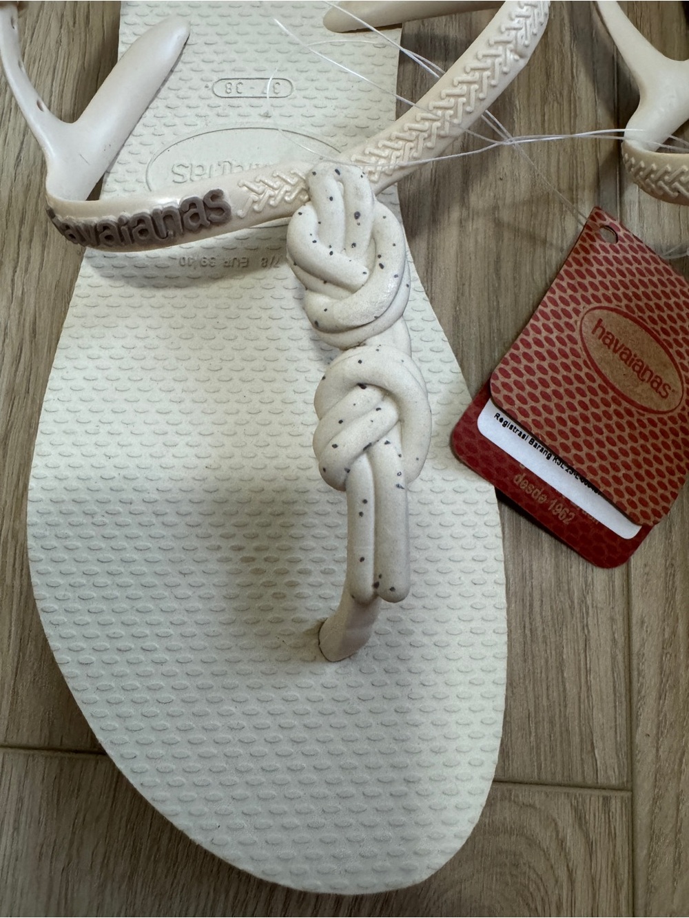 NWT Havaianas Twist Plus Women's Sandals 37/38 US 7/8 - Picture 4 of 8